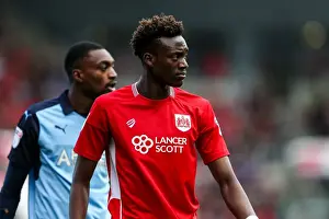 Bristol City V Rotherham United Prints: Tammy Abraham's Intense Focus: Bristol City vs Rotherham United