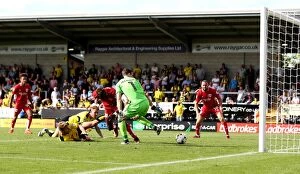 Images Dated 13th August 2016: Tammy Abraham's Late Strike: Burton Albion 1-2 Bristol City (Sky Bet Championship, August 13, 2016)