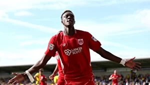 Images Dated 13th August 2016: Tammy Abraham's Late Winner: Burton Albion vs. Bristol City, Sky Bet Championship (13 August 2016)