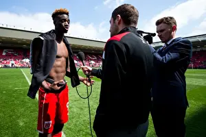 Bristol City V Birmingham City Prints: Tammy Abraham's Post-Match Interview: A Season to Remember at Ashton Gate