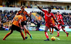 Wolverhampton Wanderers V Bristol City Prints: Tammy Abraham's Strike: Wolverhampton Wanderers vs. Bristol City (December 2016)