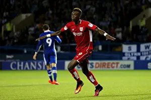 Hillsborough Prints: Tammy Abraham's Strikes: Bristol City's First Goal vs Sheffield Wednesday