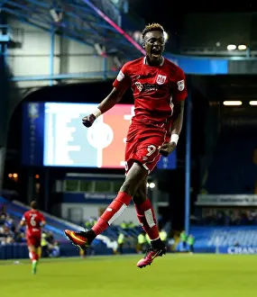 Hillsborough Prints: Tammy Abraham's Stunner: First Goal for Bristol City vs Sheffield Wednesday (Sept 13)