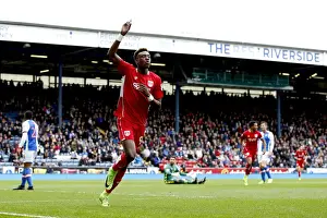 Blackburn Rovers V Bristol City Prints: Tammy Abraham's Thriller: Bristol City Stuns Blackburn Rovers in Sky Bet Championship (17/04/2017)