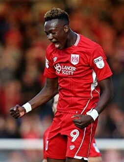 Images Dated 9th August 2016: Tammy Abraham's Thriller: Bristol City's EFL League Cup Upset vs. Wycombe Wanderers (09.08.2016)