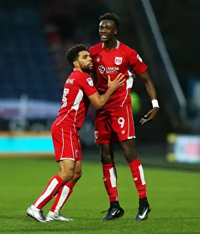 Huddersfield Town V Bristol City Prints: Tammy Abraham's Thrilling Equalizer: Huddersfield Town vs