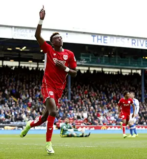 Blackburn Rovers V Bristol City Prints: Tammy Abraham's Thrilling Goal: Bristol City Shocks Blackburn Rovers in Sky Bet Championship