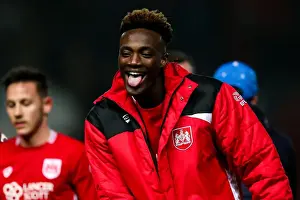 Tammy Abraham's Thrilling Goal Celebration: Bristol City's 4-0 Victory Over Huddersfield at Ashton Gate