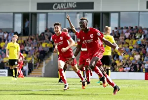Tammy Abraham's Thrilling Goal Celebration: Burton Albion vs. Bristol City (Sky Bet Championship, 2016)
