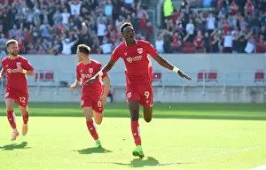 Bristol City V Wolverhampton Wanderers Prints: Tammy Abraham's Thrilling Goal: Historic Victory for Bristol City over Wolverhampton Wanderers (08)