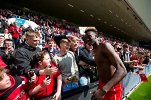 Bristol City V Birmingham City Prints: Tammy Abraham's Unforgettable Loan Season with Bristol City: A Heartfelt Tribute to the Fans