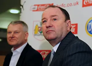 Manager Prints: Teary Farewell: Gary Johnson Bids Adieu to Bristol City (March 18, 2010)