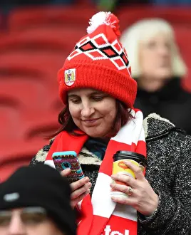 Middlesbrough Prints: Tense Championship Showdown: Bristol City vs Middlesbrough at Ashton Gate Stadium (January 2016)