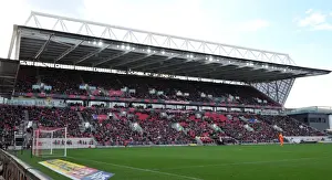 Bristol City V Blackburn Rovers Prints: Three Thousand Fans Pack Upper Tier of Ashton Gate for Bristol City vs. Blackburn Rovers