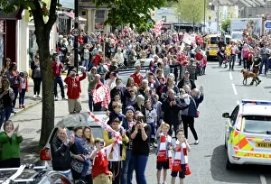 Automatic Prints: Thousands Welcome Home Bristol City FC: Unforgettable Celebration Tour