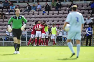 Coventry City V Bristol City Prints: Three-All Thriller: Sam Baldock's Dramatic Equalizer for Bristol City in Sky Bet League One