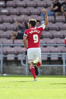 Images Dated 11th August 2013: Three-All Thriller: Sam Baldock's Goal Lifts Bristol City Past Coventry in League One Showdown