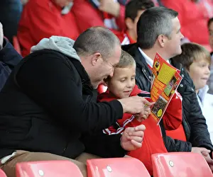 Bristol City V Oldham Athletic Prints: The Thrill of the Game: Bristol City vs Oldham Athletic at Ashton Gate, November 2014
