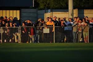 Weston V Bristol City Prints: Thrilled Fans Pack Woodspring Stadium for Pre-Season Friendly: Weston Super Mare vs