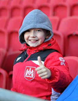 Bristol City V Cardiff City Prints: Thrilling Atmosphere at Ashton Gate: Bristol City vs. Cardiff City in Sky Bet Championship