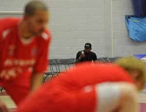 Images Dated 21st November 2014: Thrilling British Basketball League Match: Flyers vs. Surrey United at SGS Wise Campus