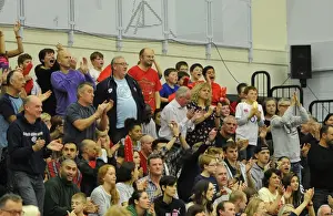 Thrilling British Basketball League Match: Flyers vs. Surrey United at SGS Wise Campus (November 2014)