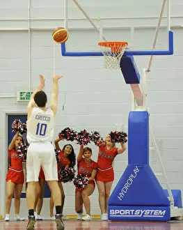 Bristol Flyers V Surrey United Prints: Thrilling British Basketball League Match: Flyers vs