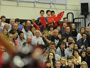 Thrilling British Basketball League Match: Flyers vs. Surrey United at SGS Wise Campus (November 2014)