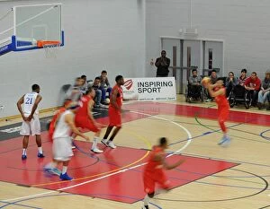 Images Dated 15th November 2014: Thrilling British Basketball League Showdown: Flyers vs Phoenix