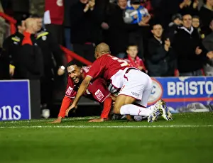 Bristol City V Barnsley Prints: Thrilling Championship Goal: Nicky Maynard's Stunner for Bristol City vs Barnsley (23/03/2010)