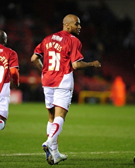 Thrilling Championship Showdown: Danny Haynes Scores the Opener for Bristol City against Barnsley at Ashton Gate Stadium (23/03/2010)