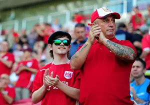 Bristol City V Wigan Athletic Prints: Thrilling Championship Victory: Euphoria in the New West Stand, Ashton Gate