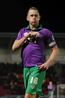 Doncaster Rovers V Bristol City Prints: Thrilling Goal Celebration: Aaron Wilbraham Scores for Bristol City against Doncaster Rovers