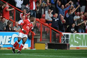 Thrilling Goal: Kieran Agard Scores Amidst Ecstatic Bristol City Fans vs