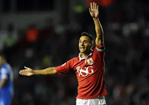 Bristol City V Leyton Orient Prints: Thrilling Goal by Sam Baldock: A Stunner for Bristol City against Leyton Orient, 2014