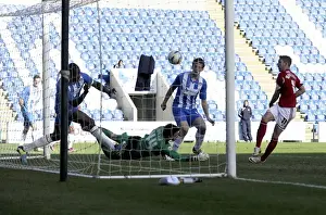 Colchester United V Bristol City Prints: Thrilling Goal: Scott Wagstaff Scores for Bristol City against Colchester United, 2014
