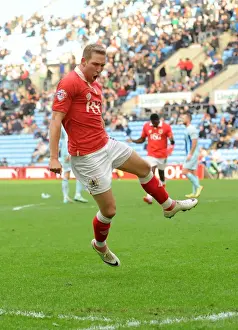 Coventry City V Bristol City Prints: Thrilling Goal: Scott Wagstaff Scores for Bristol City in Sky Bet League One Against Coventry City