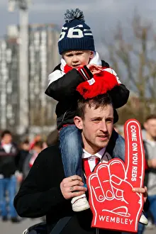 Thrilling Johnstones Paint Trophy Final: Fans in Action - Bristol City vs Walsall at Wembley Stadium