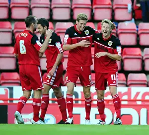 Thrilling Moment: Martyn Woolford's Euphoric Goal Celebration vs. Crystal Palace, Championship 2012