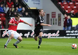 Thrilling Moment: Scott Wagstaff Steals the Ball from Andy Taylor