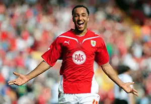 Bristol City V Derby County Prints: Thrilling Nicky Maynard Goal: Bristol City's Championship-Winning Moment vs