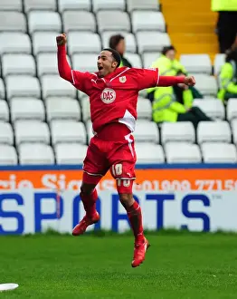 Thrilling Nicky Maynard Goal Celebration: Championship Showdown - Sheffield Wednesday vs. Bristol City (05/04/2010)
