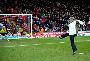 Bristol City V Sheffield Wednesday Prints: Thrilling Penalty Shootout: Bristol City vs Sheffield Wednesday, Ashton Gate, 2013