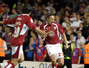 Bristol City V Crystal Palace Play Off Prints: Thrilling Showdown: Lee Trundle's Unforgettable Performance in the Bristol City vs