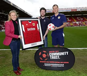 Bristol City V Crewe Prints: Thrilling Sky Bet League One Clash: Bristol City vs Crewe at Ashton Gate (April 2014)