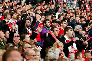 Bristol City V Walsall JPT Final - Fans Prints: Thrilling Wembley Victory: Euphoria Amongst Bristol City Fans