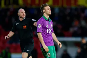 Todd Kane's Disappointment: FA Cup Shot Saved by Doncaster Rovers Goalkeeper