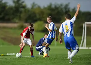 Tom Fry in Action: Bristol City U18 vs Brighton & Hove Albion U18, October 5, 2013