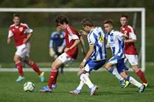 Tom Fry in Action: Bristol City U18 vs Brighton & Hove Albion U18, October 5, 2013