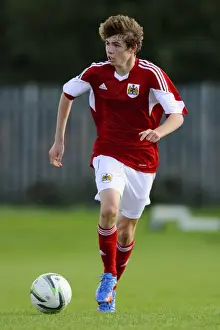 Bristol City U18s Prints: Tom Fry in Action: Bristol City U18 vs Brighton & Hove Albion U18, October 5, 2013